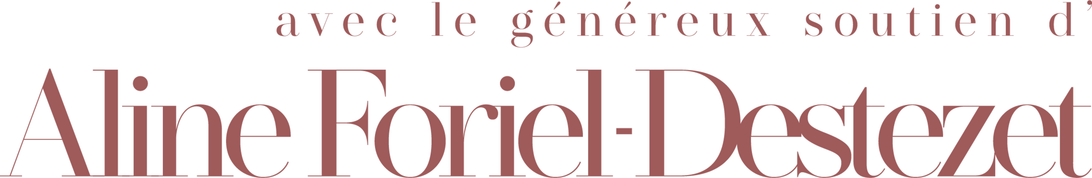 Aline Foriel-Destezet (logo)