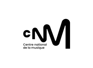Centre national de la musique - logo noir