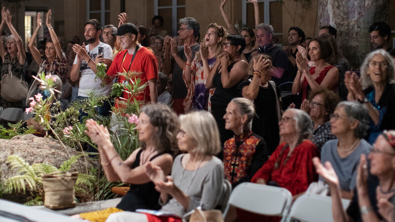 Concert d&#039;Asmaä Hamzaoui / Bnat Timbouktou, Aix en juin - Festival d&#039;Aix-en-Provence 2022